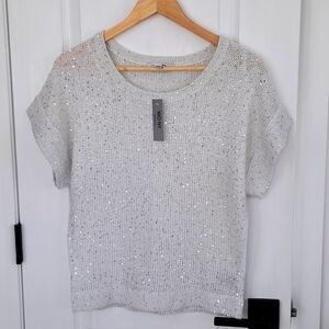 WD NY Glitter Top